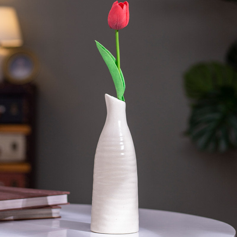 Ceramic Handcrafted Flower vase Default Title