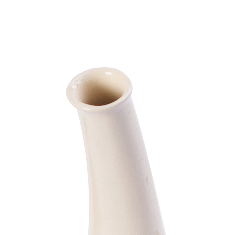 Leaf Design Ceramic Flower vase Default Title