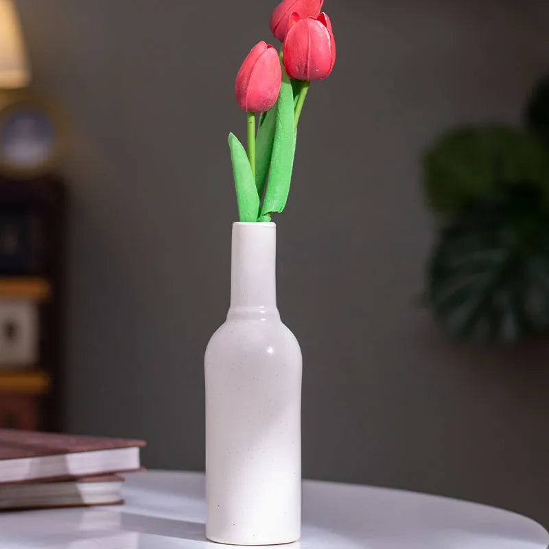 Modern Decorative Ceramic Handcrafted Flower vase Default Title