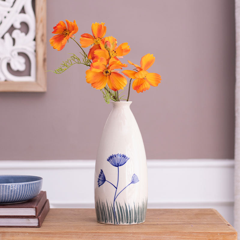 Decorative Leaf Ceramic Flower vase