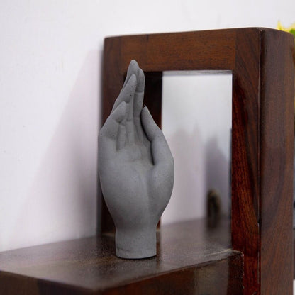 Dramatic Modern Design The Guilt Hand Concrete Artifacts | 1 x 1 x 4 inches