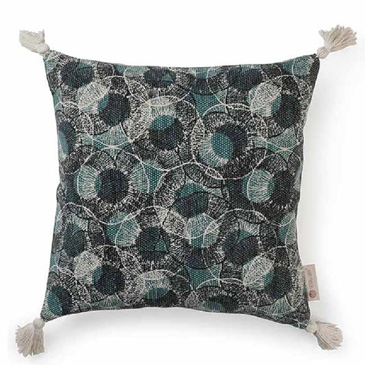 Archaic Cushion Cover  | 16x16 inches | Multiple Colors Olive
