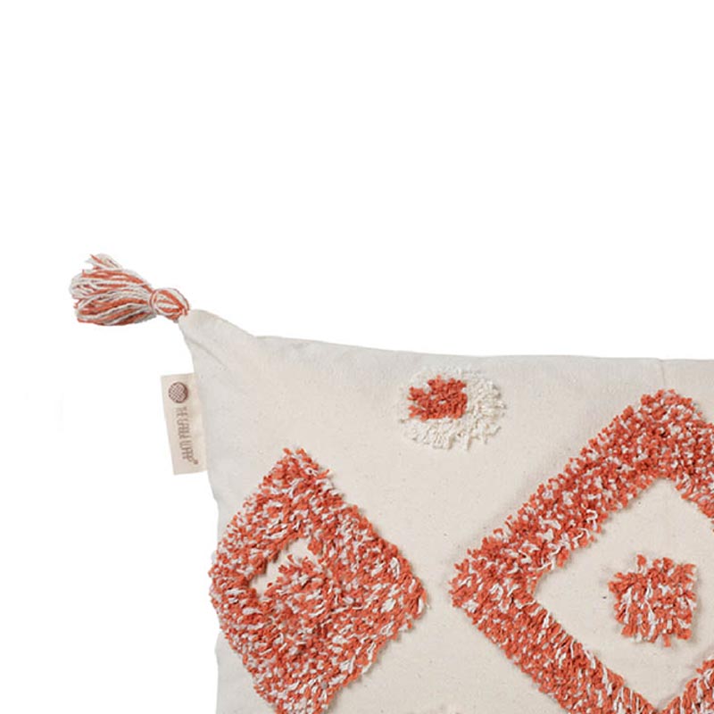 Dia Fleecy Lumbar Cushion Cover  | 20x12 inches Default Title