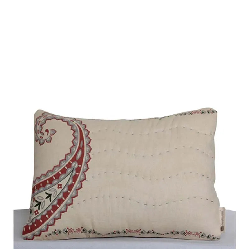 Ruhe Quilted Cushion Cover | 16x12 inches Default Title