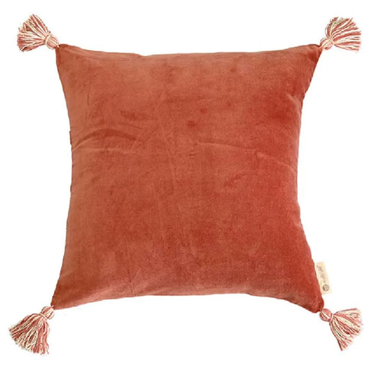 Makhamalee Terra Solid Cushion Cover | 18x18 inches Default Title