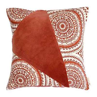 Makhamalee Terra Cushion Cover | 18x18 inches Default Title