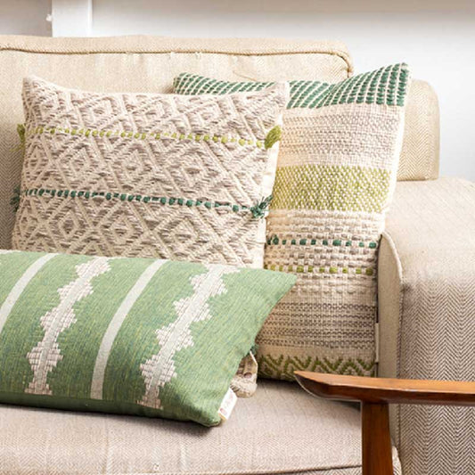 Balmy Honeydew Cushion Cover | 18x18 inches Default Title