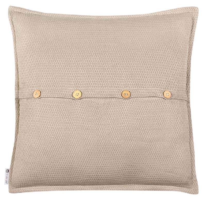 Intertwined Beige Cushion Cover | 18 inch, 24 inch, 20 x 12 inch 24x24 inches