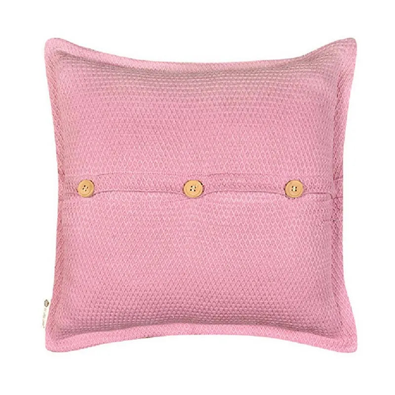 Intertwined Pink Cushion Cover | 18 inch, 24 inch, 20 x 12 inch 18x18 inches