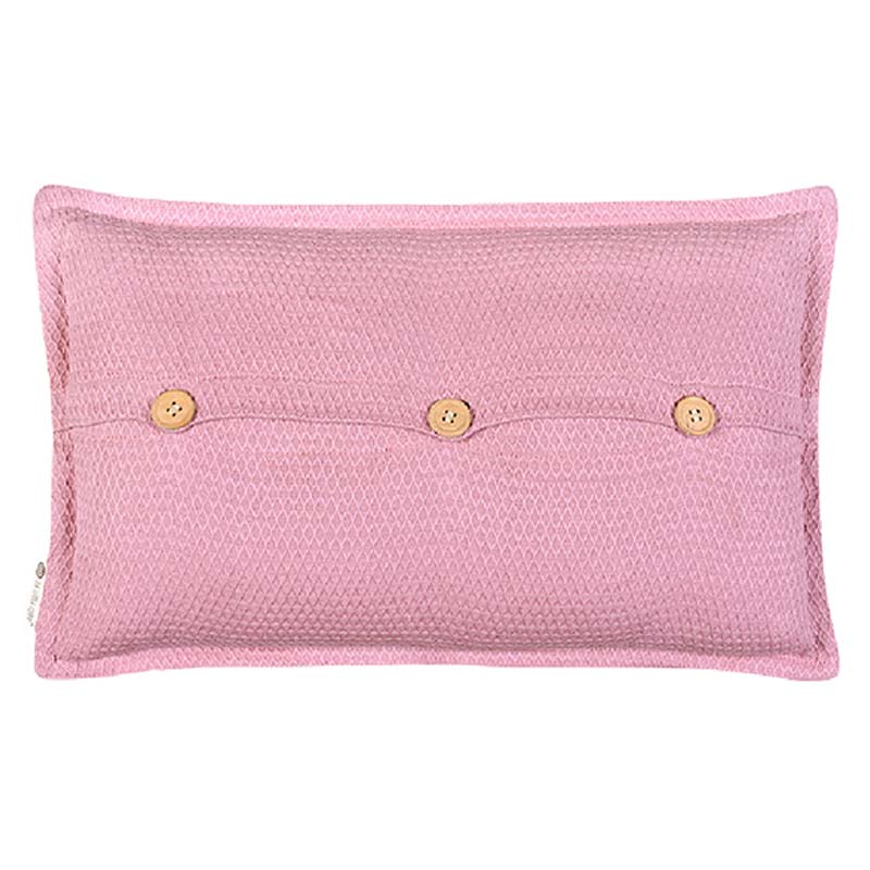 Intertwined Pink Cushion Cover | 18 inch, 24 inch, 20 x 12 inch 20x12 inches