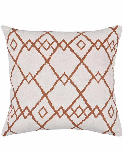 Bohemian Fusion Cotton Cushion Cover | Set Of 2 | 16 X 16 Inches