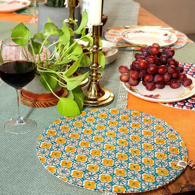 Teaocher Round Mat | Set of 2