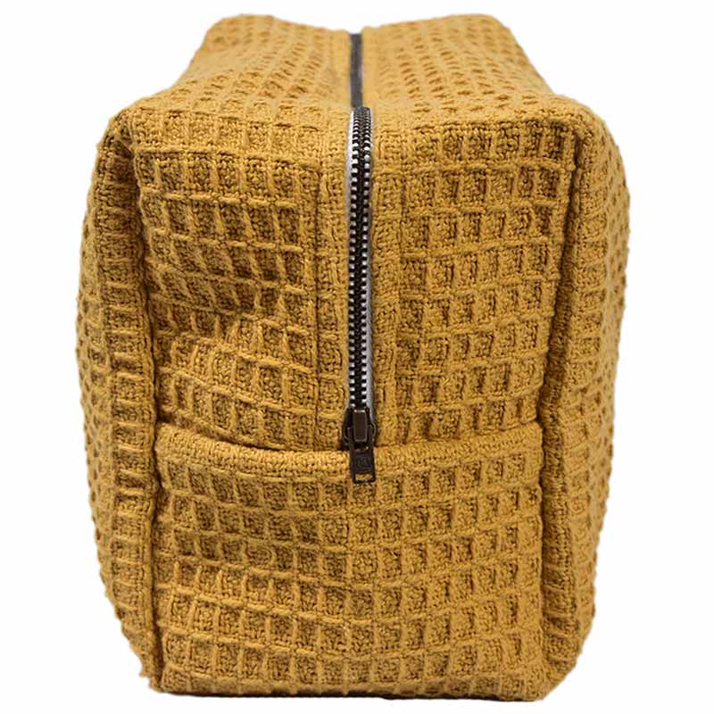 Waffle Pouch  | Multiple Colors Yellow