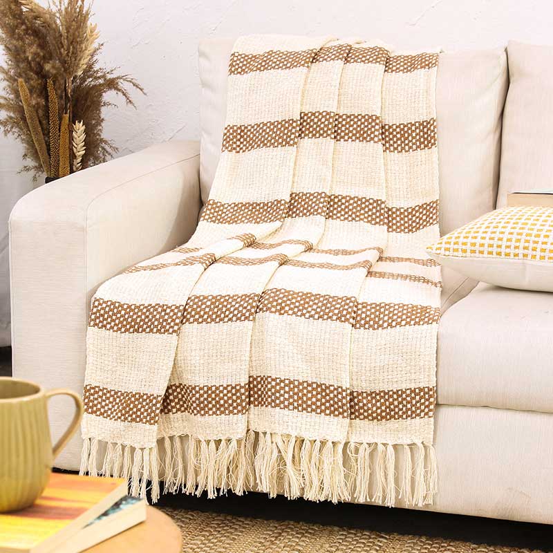 Classic Cotton Throw | 60 x 52 Inches