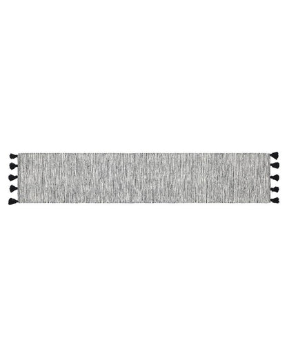 Hand-Woven Striped Cotton 6-Seater Table Runner | 72 x 13 inches