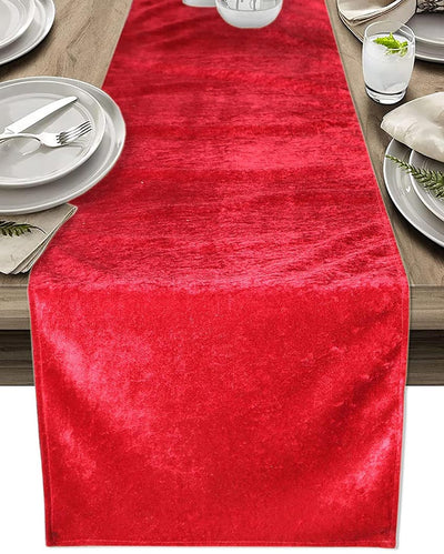 Decorative Velvet Table Runner | 72 x 14 inches