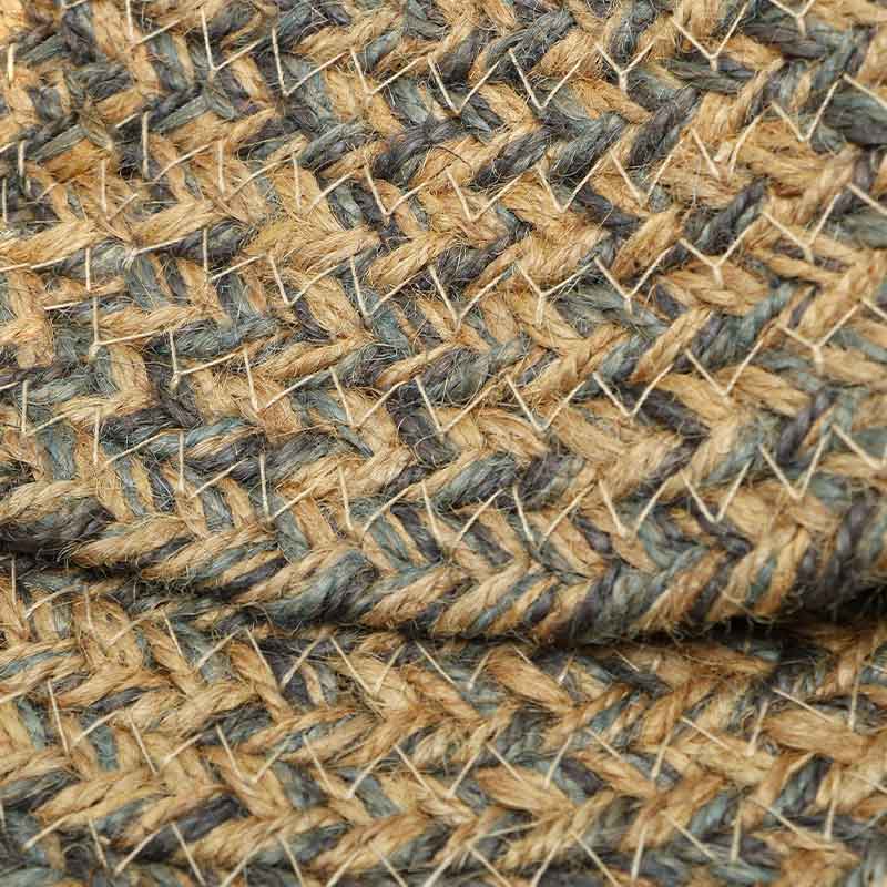 Jute Braided Placemats | Side Table Mats| 15 Inch Round | Set of 2 Sand