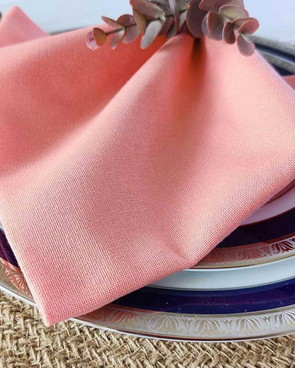 Chic & Sustainable Premium Cotton Table Napkins | Set of 12 | 18 x 18 inches