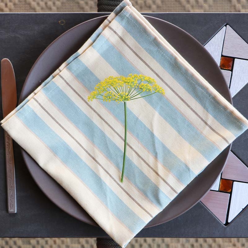 Perfect Dinner Table Napkins | 18 Inches | Set of 6