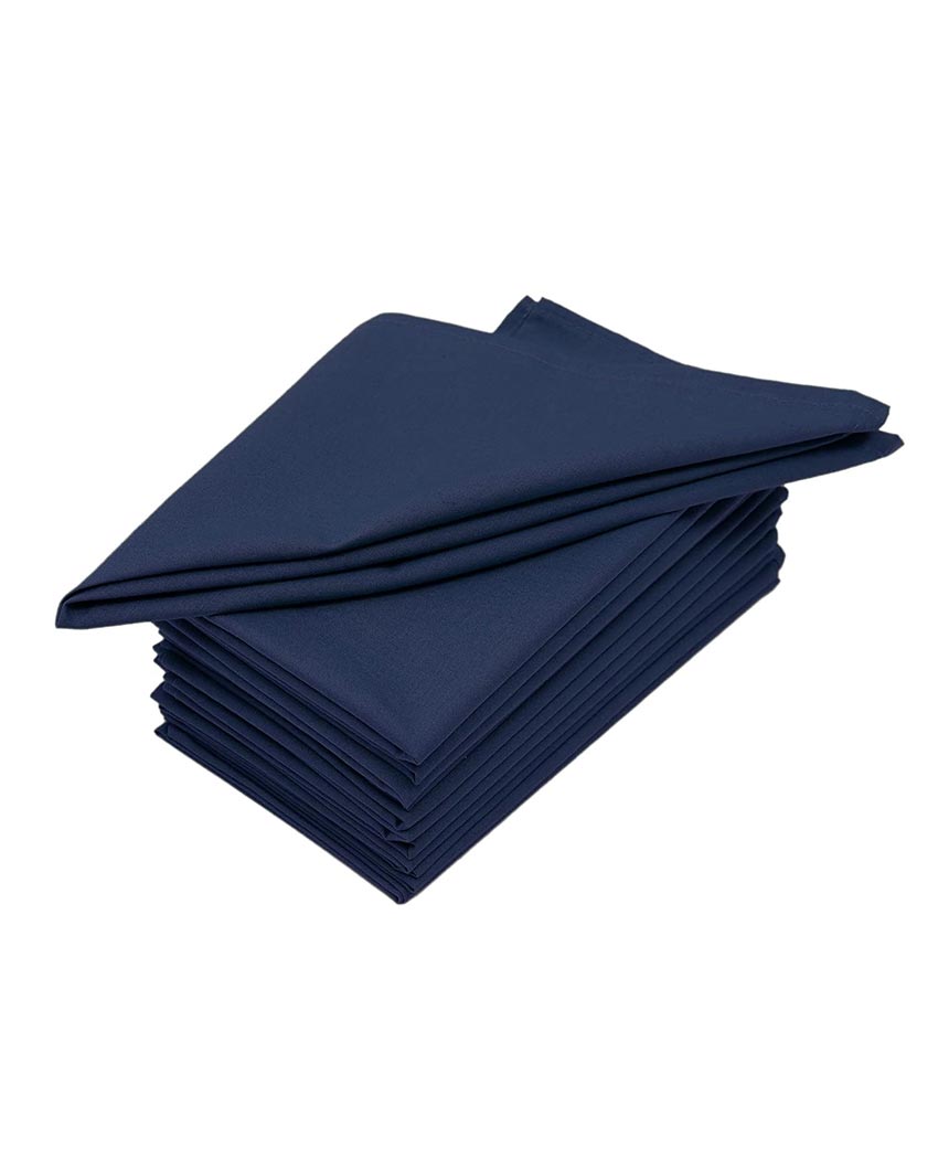 Chic & Sustainable Premium Cotton Table Napkins | Set of 12 | 18 x 18 inches