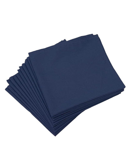 Chic & Sustainable Premium Cotton Table Napkins | Set of 12 | 18 x 18 inches