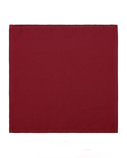 Chic & Sustainable Premium Cotton Table Napkins | Set of 12 | 18 x 18 inches