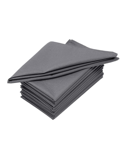 Chic & Sustainable Premium Cotton Table Napkins | Set of 12 | 18 x 18 inches