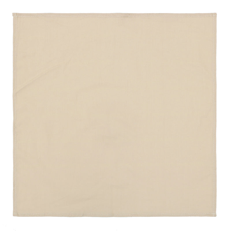 Ultra Soft Perfect Dinner Table Napkins | 18 Inches | Set of 12 Beige