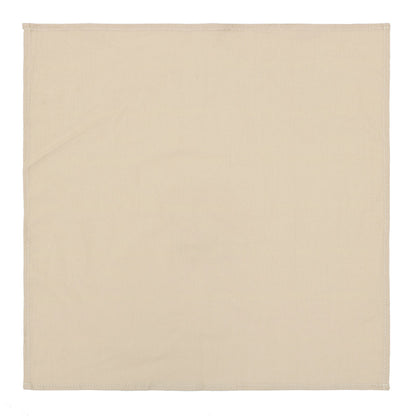 Ultra Soft Perfect Dinner Table Napkins | 18 Inches | Set of 12 Beige