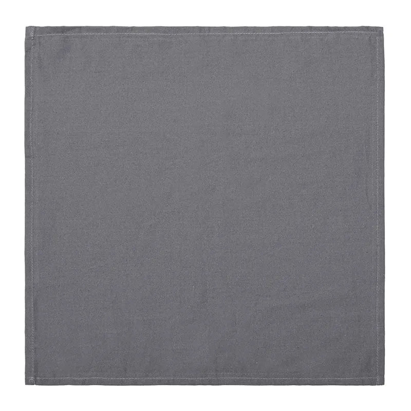 Ultra Soft Perfect Dinner Table Napkins | 18 Inches | Set of 12 Light Grey