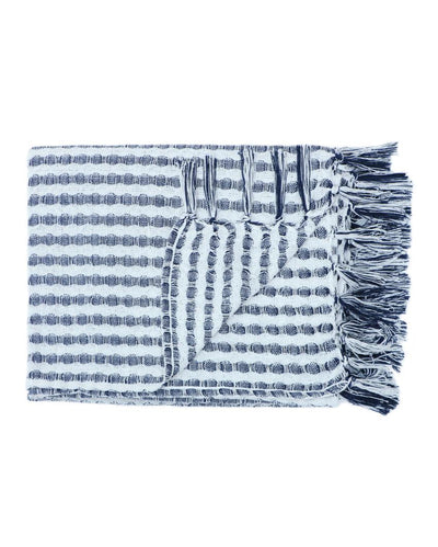 Artisan Hand-Made Cotton Throw Blanket | 50 x 60 inches