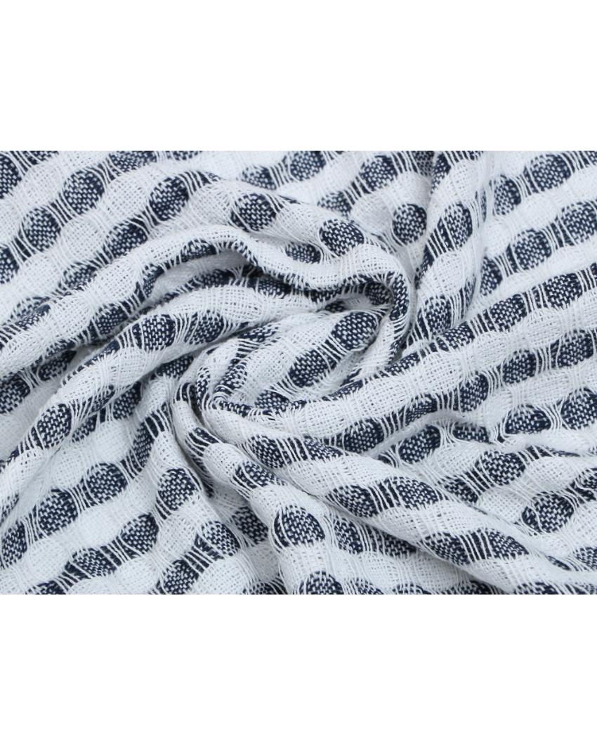 Artisan Hand-Made Cotton Throw Blanket | 50 x 60 inches