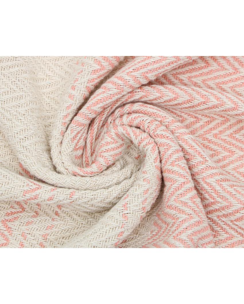 Cozy Hand-Made Cotton Throw Blanket | 50 x 60 inches