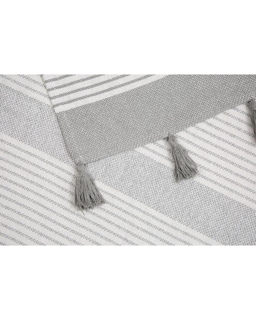 Classic Hand-Made Cotton Throw Blanket | 50 x 60 inches