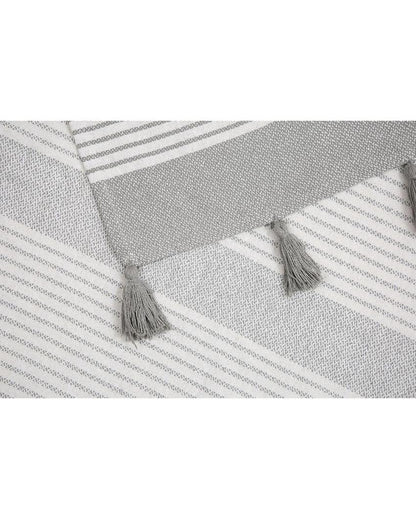 Classic Hand-Made Cotton Throw Blanket | 50 x 60 inches