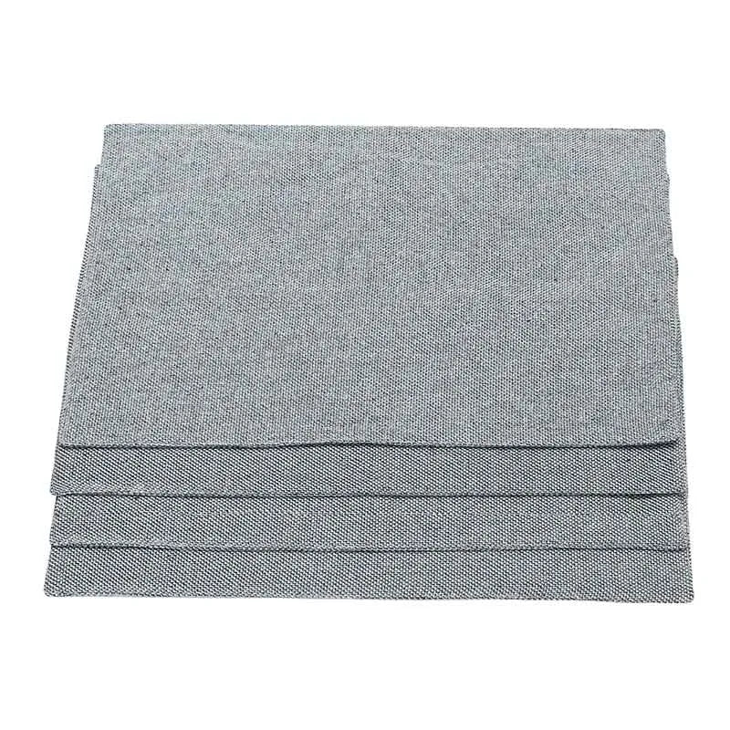 Best Polyster Dining Table Placemat | 12x18 Inches Grey