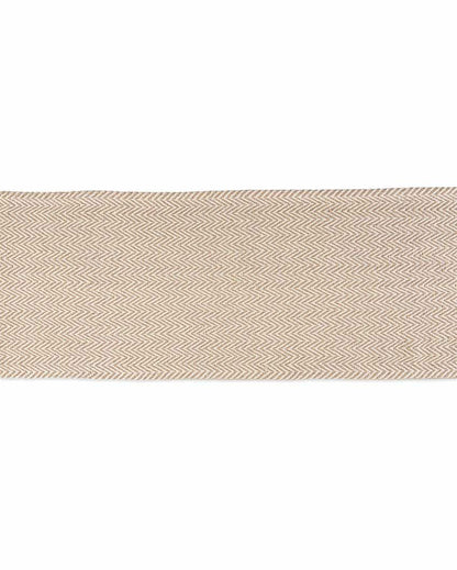 Premium Cotton Chevron Designer Table Runner | 72 x 14 inches