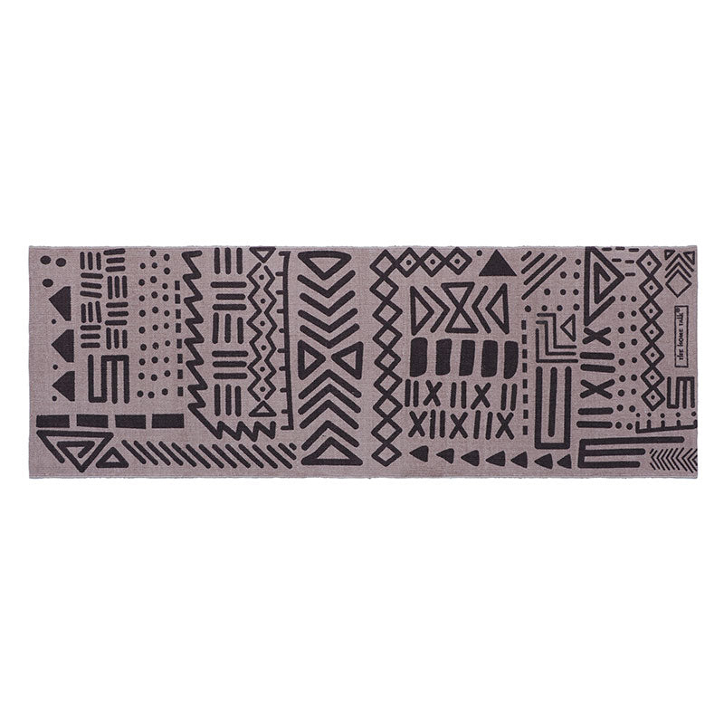 Tribal Handmade Non-Slip Yoga Exercise Mat | 24 x 72 Inches Lavender