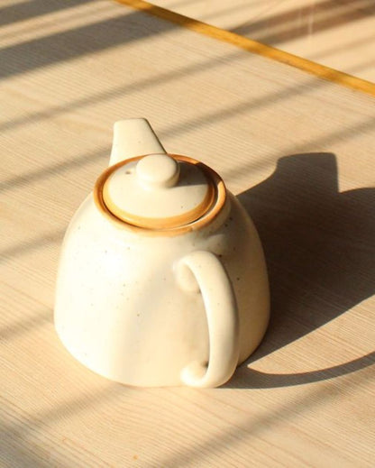 Caramel Ceramic Tea Kettle