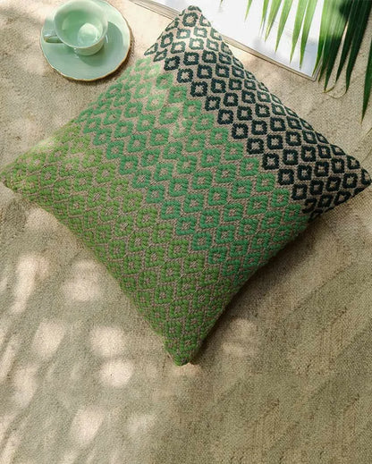 Wild Honeycomb Cotton Cushion Cover | 18 x 18 inches