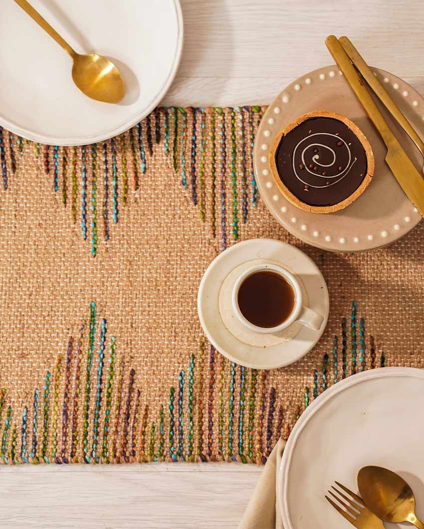 Artsy Valley Cotton Table Runner | 78 x 13 inches