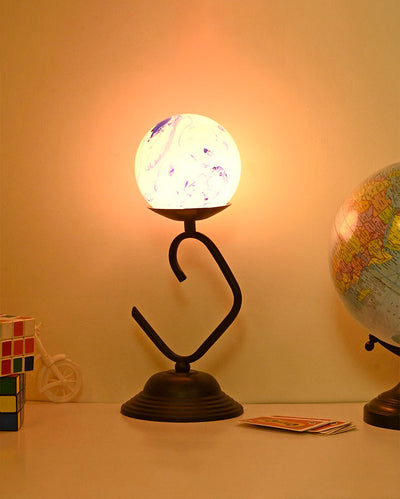 Quality Indoor Blue Reading Light Table lamp | 6 x 14 inches