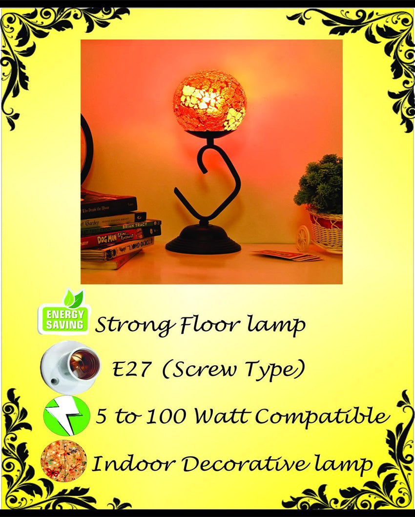 Easy Lighting Red Robust Stand Table lamp | 6 x 15 inches