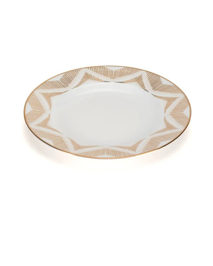 Aisles Of Amber Dinner Plate | 10.5 inches