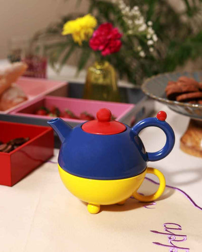 Blue Sippity Pop Tea Set