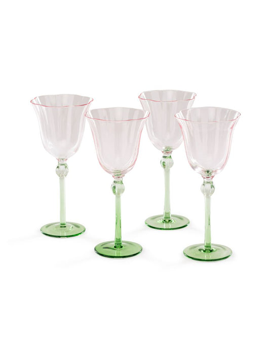Elegant Sommelier Wine Glasses | Set of 4