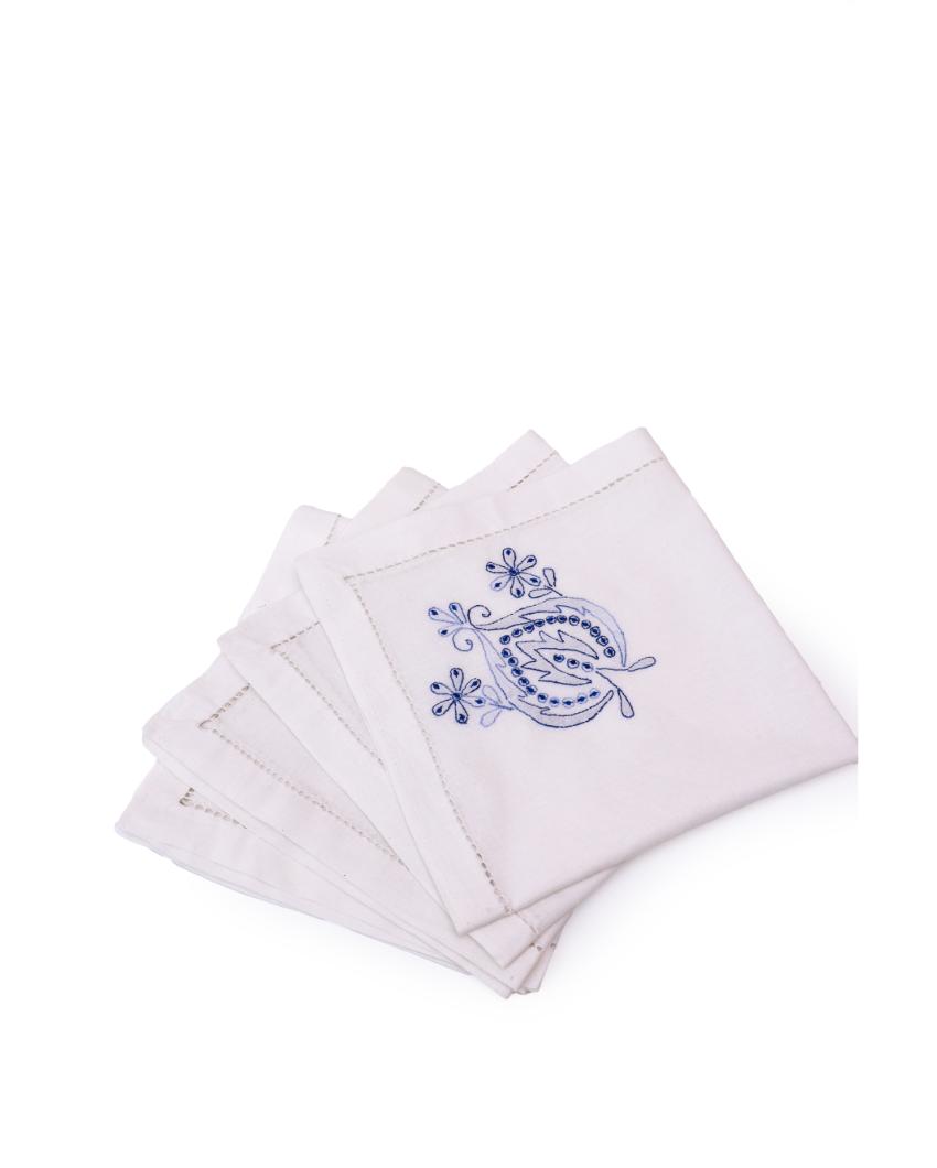 Blue Royale Napkins | Set of 4 | 17 x 17 inches