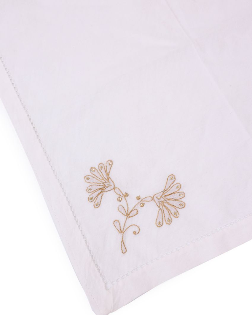 Gold Royale Cotton Napkins | Set of 4 | 17 x 17 inches