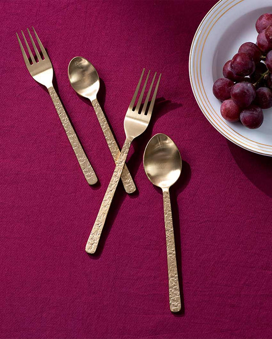 Luxe Fine Spoon & Fork Set
