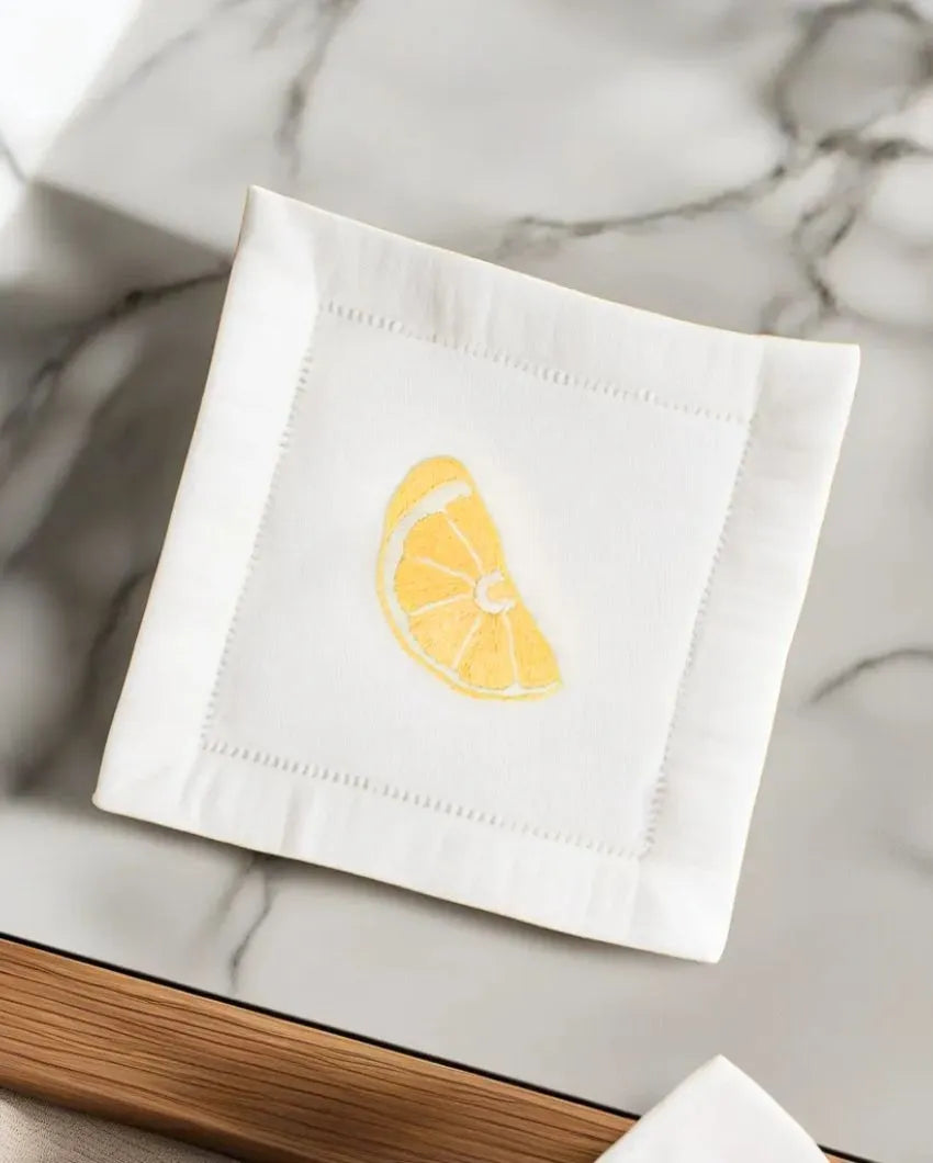 Orange slice Cocktails Napkin